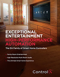 control4 exceptional entertainment high performance automation brochure rev a