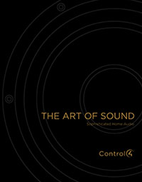 control4 the art of sound brochure