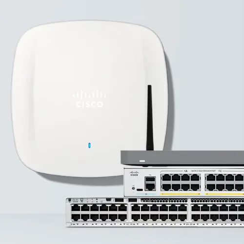 Cisco network solutions wireless access point and network switches